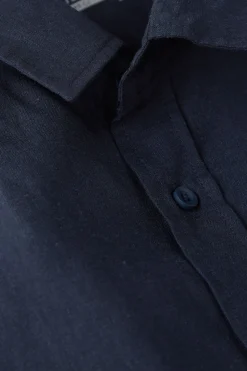 Camisa de Lino y Algodón