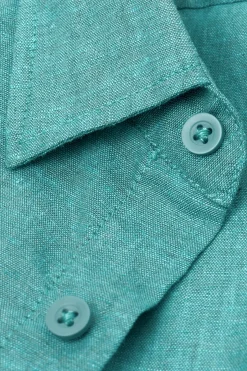 Camisa de Lino y Algodón