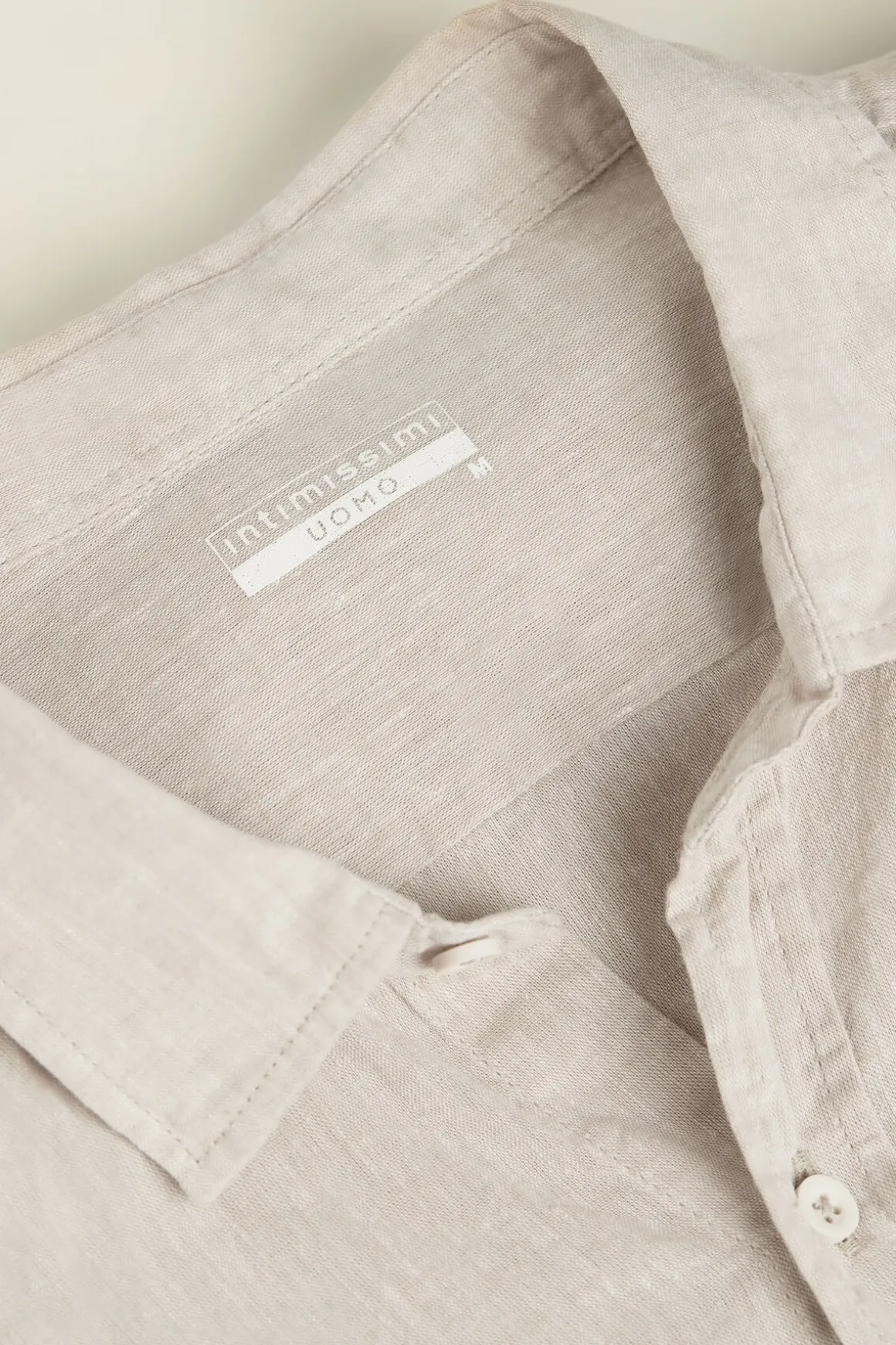 Camisa de Lino y Algodón