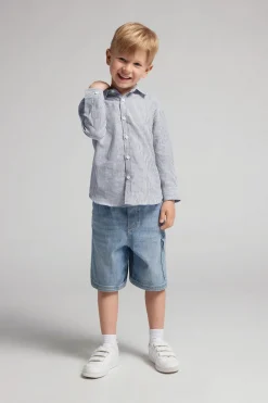 Camisa de Lino y Algodón para Niños