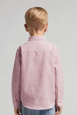 Camisa de Lino y Algodón para Niños