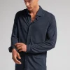 Camisa de Piqué de Modal y Seda