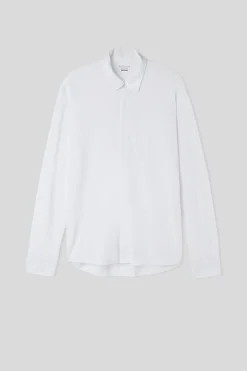 Camisa de Piqué de Modal y Seda