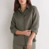 Camisa de Tela de Lino