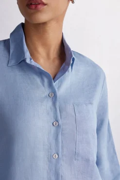 Camisa de Tela de Lino
