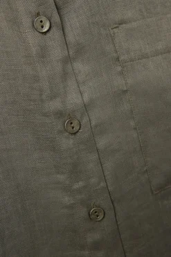 Camisa de Tela de Lino