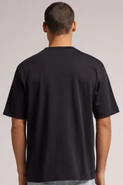 Camiseta Amplia de Algodón Interlock