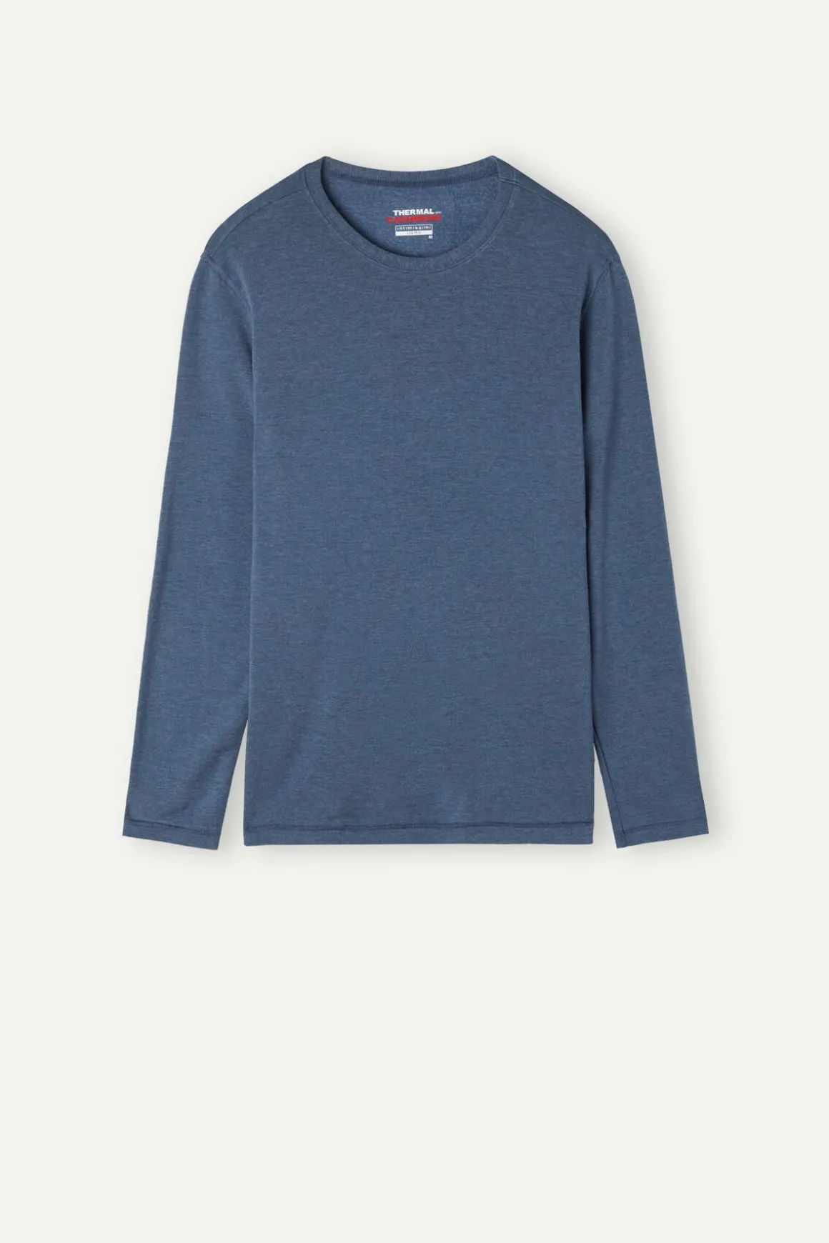 Camiseta básica de manga larga para hombre de modal