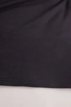 Camiseta con Cuello Barco en Fresh Bamboo
