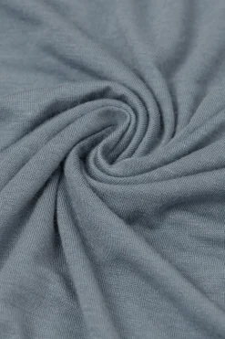 Camiseta con cuello barco en cashmere de manga Larga