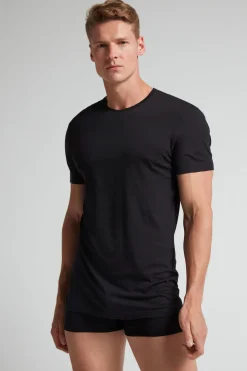 Camiseta de Algodón Superior Extrafino