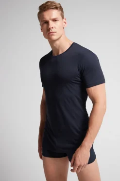 Camiseta de Algodón Superior Extrafino