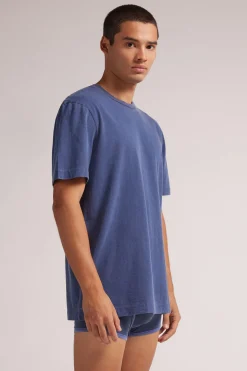 Camiseta de Algodón Washed Collection
