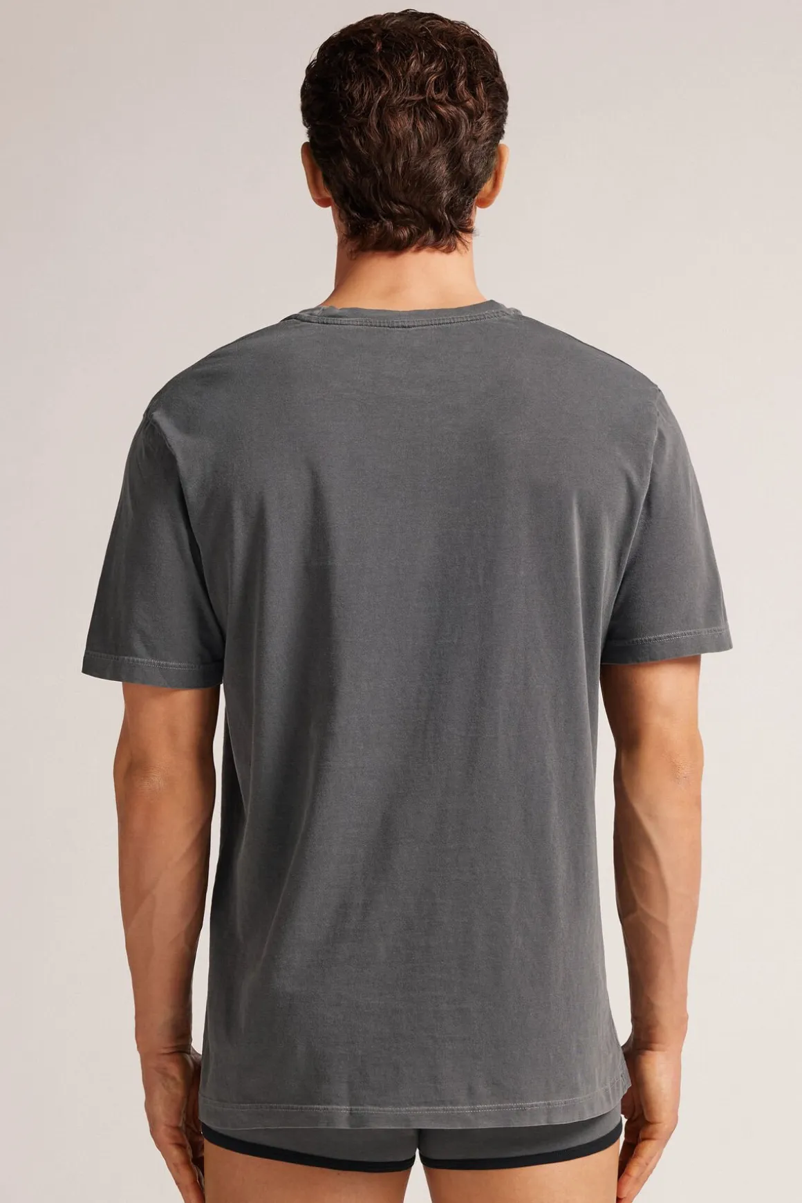 Camiseta de Algodón Washed Collection
