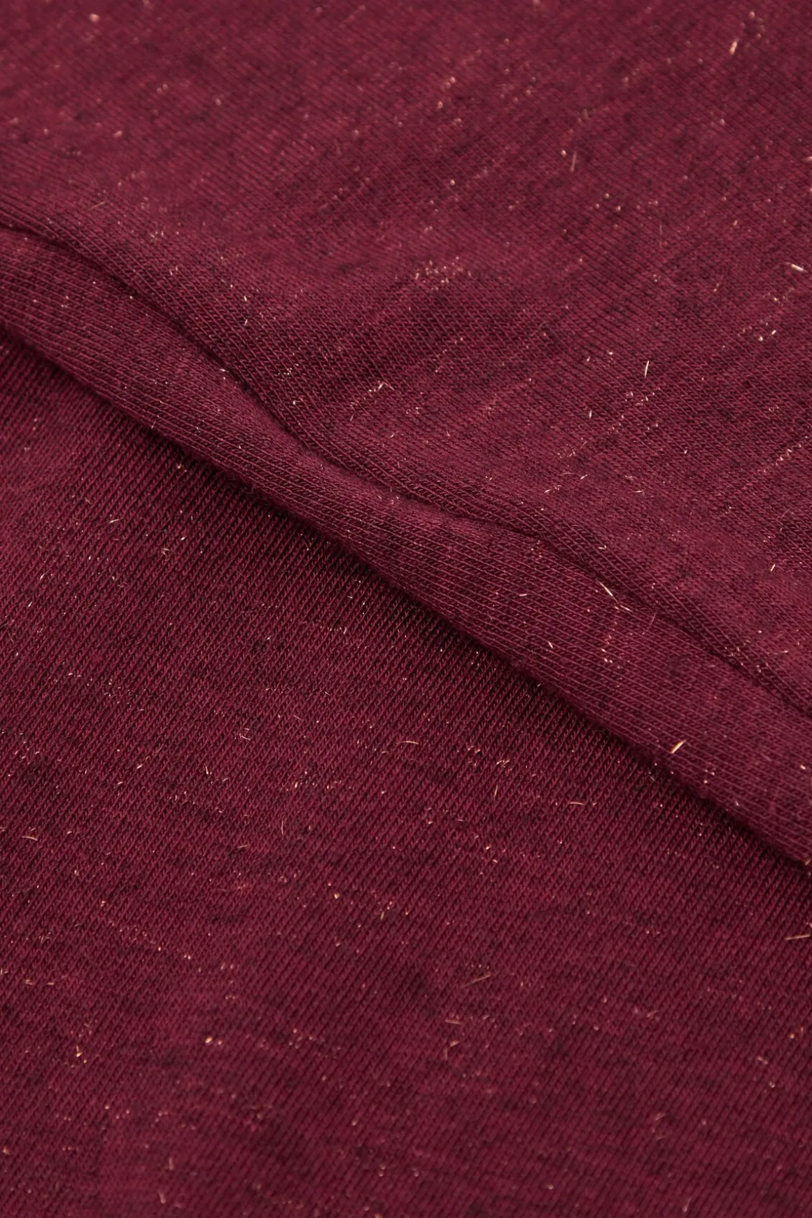 Camiseta de Cuello Alto de Modal Ligero con Cashmere Lamé