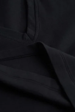 Camiseta de cuello pico en algodón superior