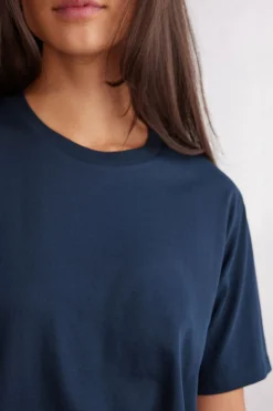 Camiseta de Manga Corta de Algodón Superior