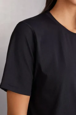 Camiseta de Manga Corta de Algodón Superior