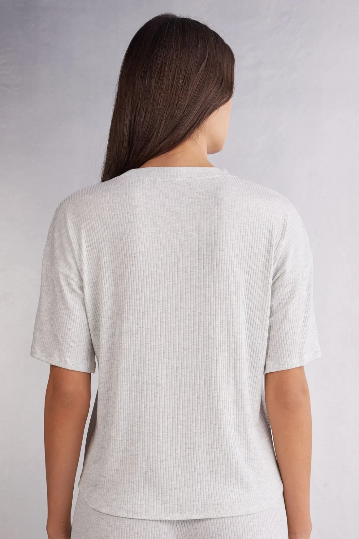 Camiseta de Manga Corta de Modal Chic Comfort