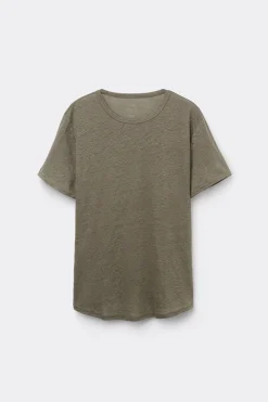 Camiseta de Manga Corta de Lino