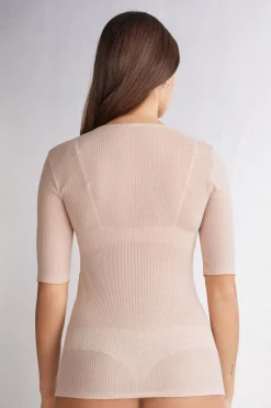 Camiseta de Manga Corta Ultranatural con Cashmere