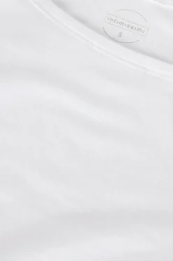 Camiseta de Manga Larga con Escote Barca en Micromodal