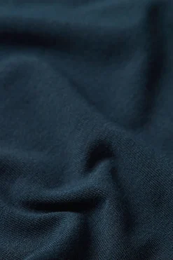 Camiseta de Manga Larga con Escote Barca en Micromodal
