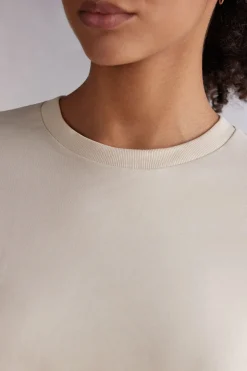 Camiseta de Manga Larga de Algodón