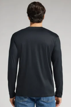Camiseta de Manga Larga de Algodón Premium