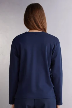 Camiseta de Manga Larga de Algodón