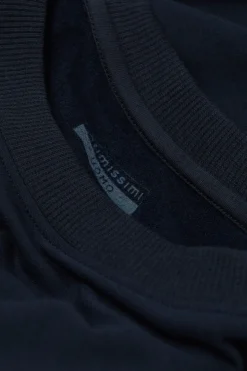 Camiseta de Manga Larga en Felpa de Modal
