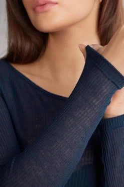 Camiseta de Manga Larga Ultranatural con Cashmere