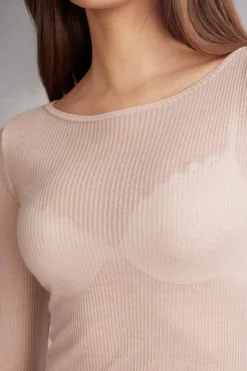 Camiseta de Manga Larga Ultranatural con Cashmere