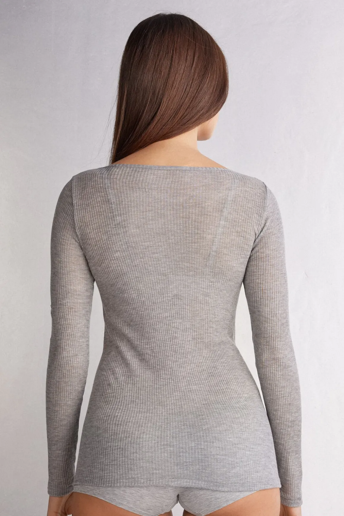 Camiseta de Manga Larga Ultranatural con Cashmere