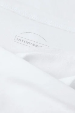 Camiseta de Manga Larga y Escote Redondo de Micromodal