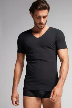 Camiseta de Microrred Sin Orillo