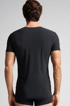 Camiseta de Microrred Sin Orillo