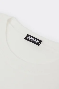 Camiseta de Punto de Algodón Jaspeado