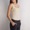 Camiseta de Tirantes Anchos en Fresh Bamboo