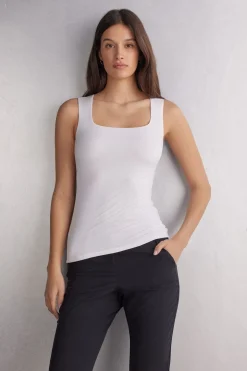 Camiseta de Tirantes Anchos en Fresh Bamboo