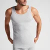 Camiseta de tirantes de algodón para hombre