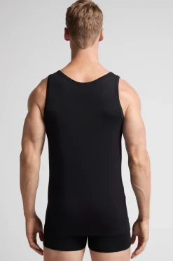Camiseta de tirantes de algodón para hombre