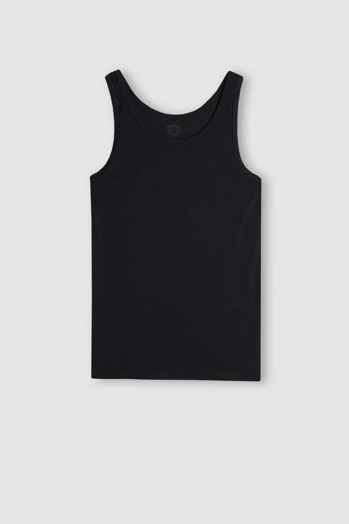 Camiseta de tirantes de algodón para hombre