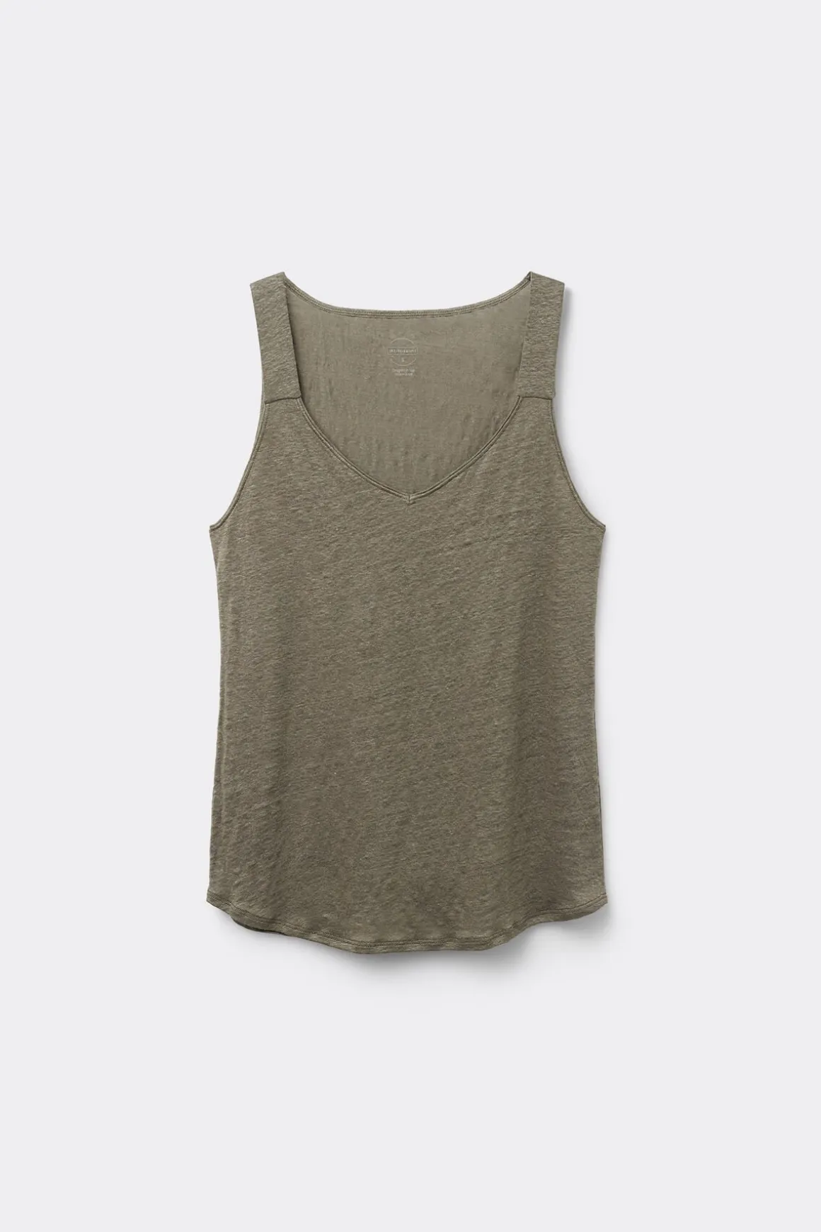 Camiseta de Tirantes de Lino