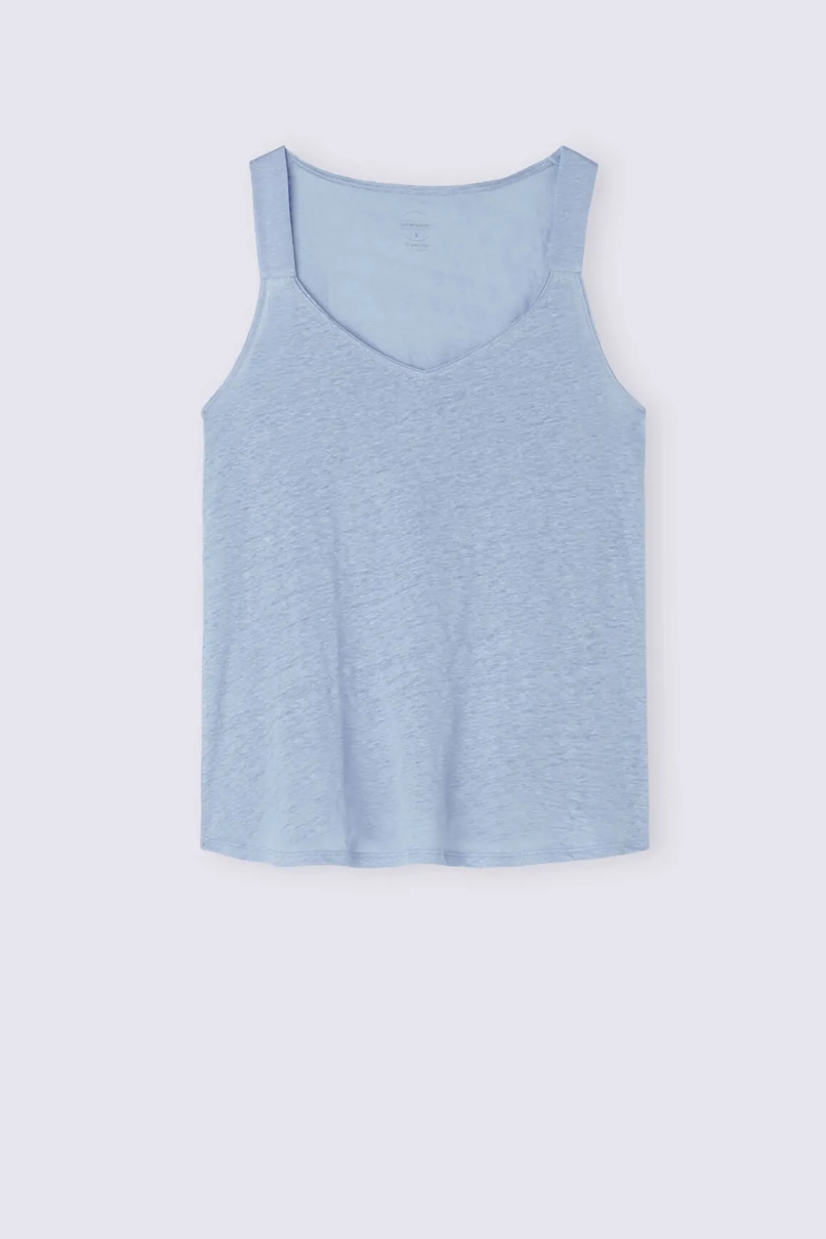 Camiseta de Tirantes de Lino