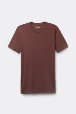Camiseta manga corta de algodón ajustada