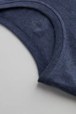 Camiseta manga corta de algodón ajustada