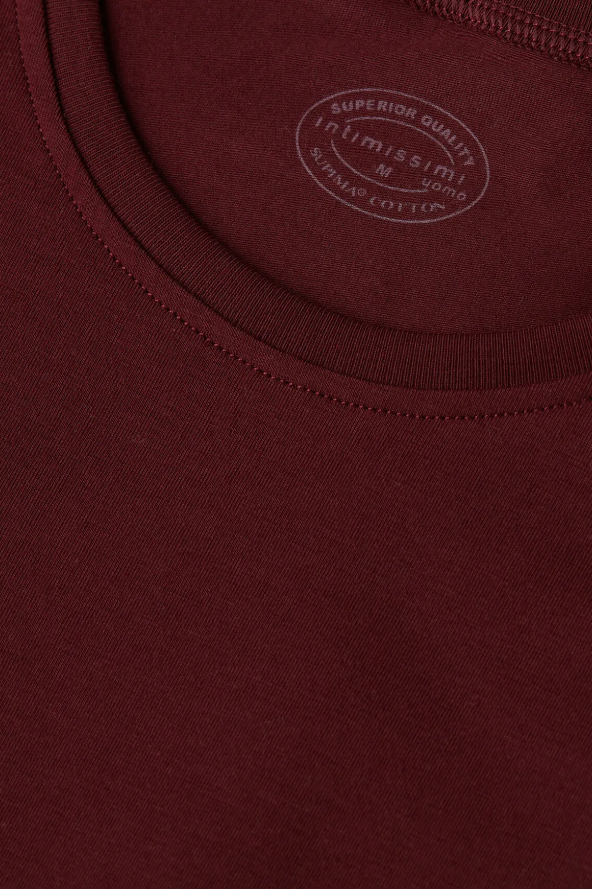 Camiseta manga corta de algodón ajustada