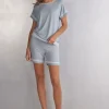 Camiseta Manga Corta Modal Detalles Encaje
