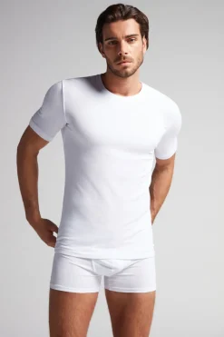 Camiseta Manga Corta Modal Cashmere